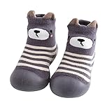 Kleinkind Schuhe Baby Schuhe 6-12monate Junge Lauflernschuhe Warme Bodensocken Stricken Socken Schuhe Plus Samt Krabbelschuhe rutschfest Indoor Kinderschuhe Baby