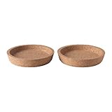 IKEA 365+ Untersetzer aus Kork; (9cm) (2)