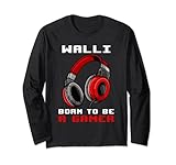 Walli - Born To Be A Gamer - Personalisiert Lang