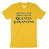 Mush T-Shirt aus Bio-Baumwolle, für Herren, Titelschwanz Regia Quentin Tarantino, Gelb XXL