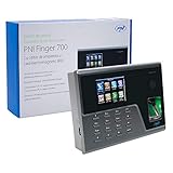 Biometrische Terminal für Zeiterfassung, und Zugangskontrolle PNI Finger 700, RFID-Kartenleser, 2,8 Zoll Farbdisplay, integriertes WiFi-Modul, USB, dedizierte PC-Softw