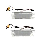 LED Kennzeichenbeleuchtung für Astra H Corsa C/D Zafira B Adam 13252440/13139990 (62 23 508) / 13251936 (62 23 513) / 9164143 (62 23 506)