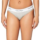 Calvin Klein Underwear Damen Bikini Slip - Modern Cotton, Grau (Grey Heather 020), S