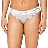 Calvin Klein Underwear Damen Bikini Slip - Modern Cotton, Grau (Grey Heather 020), S