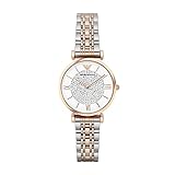 Emporio Armani Damen Analog Quarz Uhr mit Edelstahl Armband AR1926