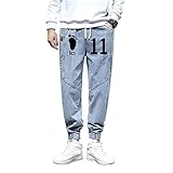 HYDXSJH Haikyuu Anime Jogginghos Hose Trainingshose Jogger'S Hosen Voll Bedruckte Hose Trainingshosefemale,XS