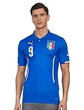 Puma Italien Home Trikot WM 2014 Mario Balotelli Herren Blau, 7472490101_Größe:M