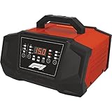 Formula 1 Mikroprozessor Batterie Ladegerät 15 Ampere für 6/12 V, 7-stufig, Power-Supply, mit 100 A Starthilfe Funktion, LED-Display
