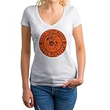 Camp Half-Blood Cabin Thirteen Damen V-Ausschnitt weißes T-Shirt Size M