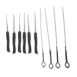 Yintiod 10 Teile/satz Dietrich Set Gebrochener Schlüssel Entfernen Auto Locksmith Tools Key Extractor T