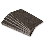 3X Schwarzkork Rückwand 100 x 50 x 2 cm Terrarium Rückwand, Terrarienrückwand, Korkrückwand für Rep