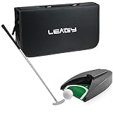 LEAGY Golf Putter Sets Golf Gifts for Men Golf Putter Golf Ball Returner - Black