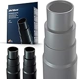 Plemont Staubsauger Adapter [2er Set] für gängige Werkstattsauger. universal Schlauchadapter zur Reduzierung. für Schleifmaschine, Stichsäge, Kreissäge, Exzenterschleifer. Reduzierstück