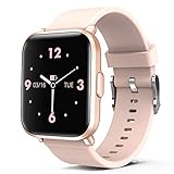 AITES Smartwatch,Fitness Tracker mit Blutdruckmessung Fitness Armbanduhr mit 18 Sportmodi IP68 Wasserdicht Smartwatch mit Blutsauerstoff Pulsuhr Schlafmonitor Schrittzähler Uhr für Damen H