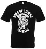 1860 Herren T-Shirt Sons of Giesing Ultras SECHZIG|schwarz-XL