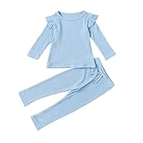 HuiSiFang Unisex Baby kurze Einfarbige Mode hosen Baby Zweiteiliges Kinderkleidung All-Match-Shorts für Frühjahr und S