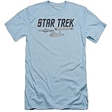 Star Trek Herren T-Shirt Gr. S, hellb