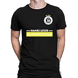 Letzte Auswärtstour (individuell) Junggesellenabschied Fussball T-Shirt - Herren Fun JGA Shirt - Erhältlich in 15 Farben (XL)