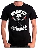 Walking dead Herren T-Shirt Negan Lucille Rockers, Schwarz, L