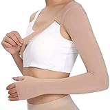 DYHQQ 30~40 mmHg Post Mastektomie Kompressionshülse Anti Schwellung Handschuh Handschuh Unterstützung Anti Ödem Schwellung Lymphödem,Right,XL