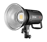 Jinbei EFII-60 Sun Light LED Dauerlicht, Videoleuchte mit 13800 lux auf 0,5m, Bowens S-Type und Spig