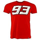 Pritelli 1833001/M Marc Marquez 93 Moto GP Logo Offizielles T-Shirt 2018, R