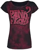 Pink Floyd Logo Frauen T-Shirt rot/schwarz L 100% Baumwolle Band-Merch, B