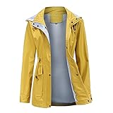 WXHNZYQ Herbst und Winter Abnehmbare Kapuze Windjacke Damen Plus Size Damenjack