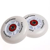 FunTomia 2X Rollen für Waveboard inkl. Mach1 Kugellager/Rollen E