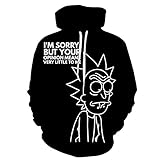 hdfj12148 3D Hoodie Herren Print Hoodie Rick and Morty-8