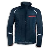 Uvex Suxxeed Herren-Arbeitsjacke - Dunkelblaue Männer-Hybridjacke - Sportlicher Schnitt XL