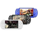 Perfectha Handheld-Spielekonsole, X9-s 8G Retro-Spielekonsole Videospiel 5,1 'HD-Bildschirm mit Objektiv, Klassische Retro-Spielekonsole mit 10000 Spielen, Geburtstagsgeschenk für Kinder Custody