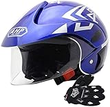 SVIVE Kinder Fahrradhelm Mädchen Jungen Kinder Motorrad Kinder Halbhelm Motorrad Kleinkind Bike BMX Bike Bike Helme Für Kinder Sicherheitszyklus Alter Set Skateboard Roller (Gib Handschuhe),F