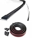 Kofferraumspoiler Heckspoiler Spoiler Lippe Carbon Schwarz für viele Fahrzeug