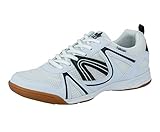 Lico Fit Indoor Herren Hallenturnschuh, Weiß/ Marine, 43 EU