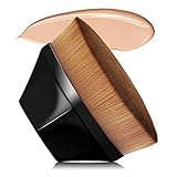 VICKSONGS Foundation Pinsel, Make Up Pinsel mit Aufbewahrungsbox [60g/Super Weich] Foundation Wonder Brush zum Mischen von Flüssigkeit, Creme, C