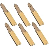 wangjiangda 6 Stück Mischen Papierwischer-Set, Schleifpapier Anspitzer Bleistife Schleifpapier Spitzer Skizzieren Sie Bleistift Schleifpapier, Papierwischer Spitzer für Student Skizze Z