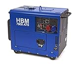 13PS 7900W ATS Diesel 400v Stromgenerator, E-Start, luftgekühlt, Ölmangelsicherung, Überlastschalter, AVR Regelung für empfindliche Elektronik, Notstromaggregat, Generator 400v Stromewrzeuger D