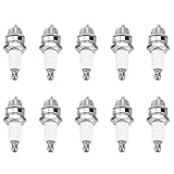 Zündkerzenmotor für Kettensäge, 10 Stück, Zündkerze für Rasenmäher, Trimmer-Zubehö