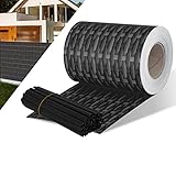 KESSER® PVC Sichtschutzstreifen Sichtschutz Rolle Doppelstabmatten Zaun Blickdicht 35m x 19 cm | 30 Befestigungsclips | Wetterfest Windschutz | Zaunfolie Sichtschutz Garten Gartenzaun R