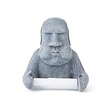 Buerjia Papier Halter Oster Insel Moai Design Wand Toiletten Papier Papier Regal Zur Dauerhaften Aufbewahrung für B