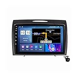 Android 10.0 Autoradio Sat für Mercedes-Benz SLK-Class R171 2004-2011 GPS Navigation 9 Zoll Touchscreen 2 Din Hauptgerät MP5 Multimedia Player Video FM Empfänger mit 4G 5G WIFI DSP Carplay,M300