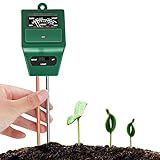 Bearbro 3 in 1 Bodentester Boden-Feuchtigkeitsmesser für Feuchtigkeit/Sonnenlicht/pH-Tester für Pflanzen,Garten, Bauernhof, Rasen, drinnen und draußen, kein B