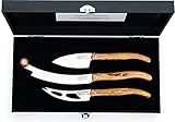 Laguiole Style de Vie Käsemesser-Set Luxury Line, 3-teilig, O