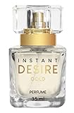 SERGIO NERO ● Instant Desire Gold Parfüm für Frauen 35 ml (1.15 fl.oz.) ● blumig-holziger Duft für S