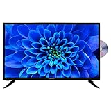 MEDION E13283 80 cm (31,5 Zoll) HD Fernseher (integrierter DVD-Player, HD Triple Tuner, DVB-T2 HD, CI+, Mediaplayer, 3 x HDMI, SCART, VGA, USB)