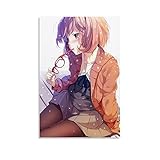 Kyoukai No Kanata Japanisches Anime-Kunstposter Kuriyama Mirai 7 Familie und Freunde, Leinwand-Kunstdruck und Wandkunstdruck, modernes Familienschlafzimmerdekor, Poster, 40 x 60