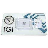 Diamant 0,37 ct/Karat 1A Investmentqualität Farbe: D Reinheit: IF/lupenrein Schliff/Glanz/Symmetrie: 3 x EXCELLENT IDEAL CUT IGI Zertifik