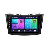 9-Zoll-Touchscreen-Auto-GPS-Navigationsradio-Stereo-Multimedia-Player für Suzuki Swift Ertiga 2011-2016 Unterstützt Mirrorlink WiFi 4G-Karte Bluetooth-Freisprechfunktion, 8 Core 4G + WiFi: 2 +