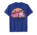 Jurassic Park Tropical Sunset Logo T-S